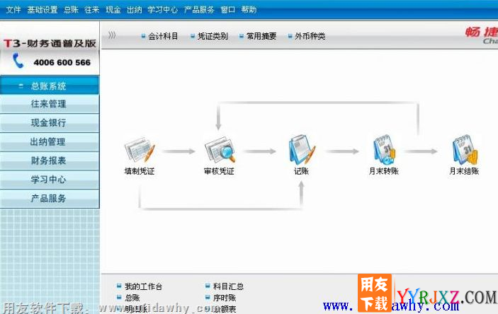 用友T3单机版免费试用版下载地址