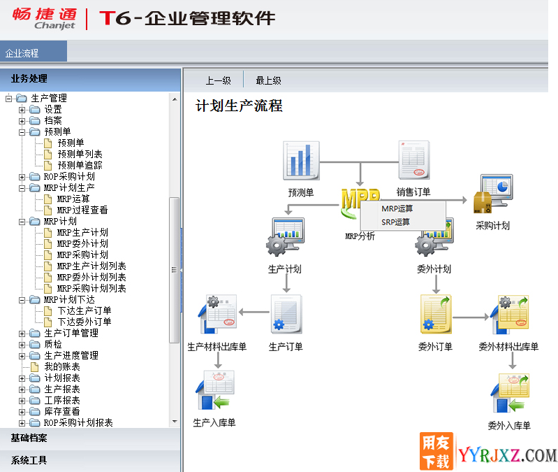 用友T6V6.1企业管理软件免费试用版下载地址