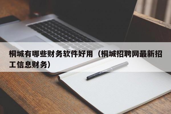桐城有哪些财务软件好用(桐城招聘网最新招工信息财务)