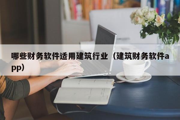 哪些财务软件适用建筑行业(建筑财务软件app)