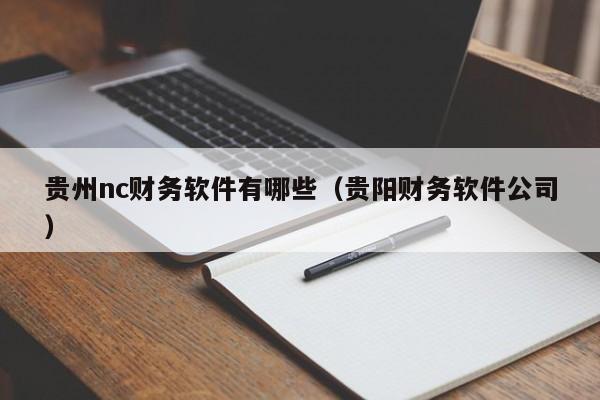 贵州nc财务软件有哪些(贵阳财务软件公司)