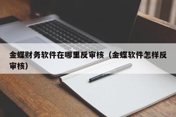 金蝶财务软件在哪里反审核(金蝶软件怎样反审核)