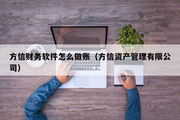 方信财务软件怎么做账(方信资产管理有限公司)