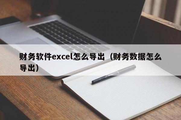 财务软件excel怎么导出(财务数据怎么导出)