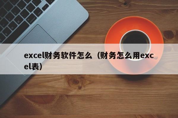 excel财务软件怎么(财务怎么用excel表)