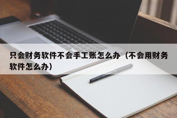 只会财务软件不会手工账怎么办(不会用财务软件怎么办)