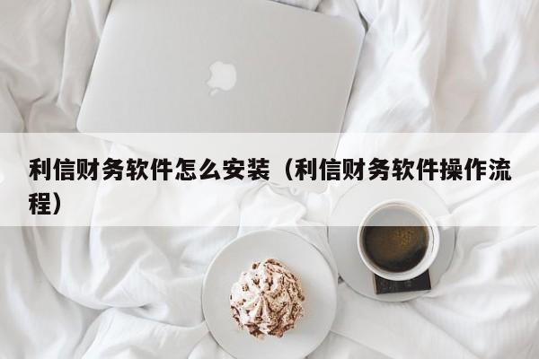 利信财务软件怎么安装(利信财务软件操作流程)
