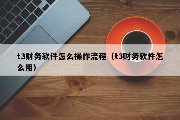 t3财务软件怎么操作流程(t3财务软件怎么用)