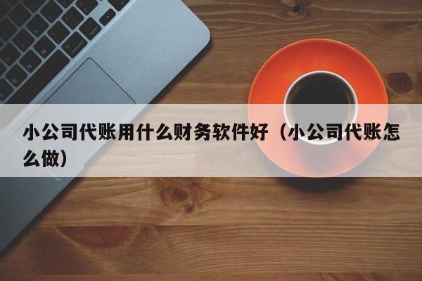 小公司代账用什么财务软件好(小公司代账怎么做)