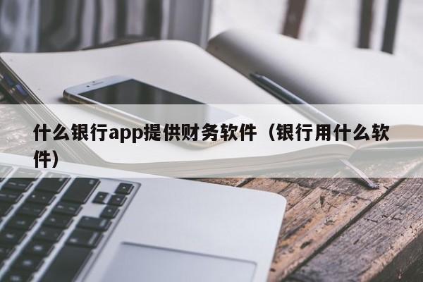 什么银行app提供财务软件(银行用什么软件)