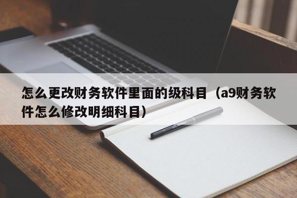 怎么更改财务软件里面的级科目(a9财务软件怎么修改明细科目)