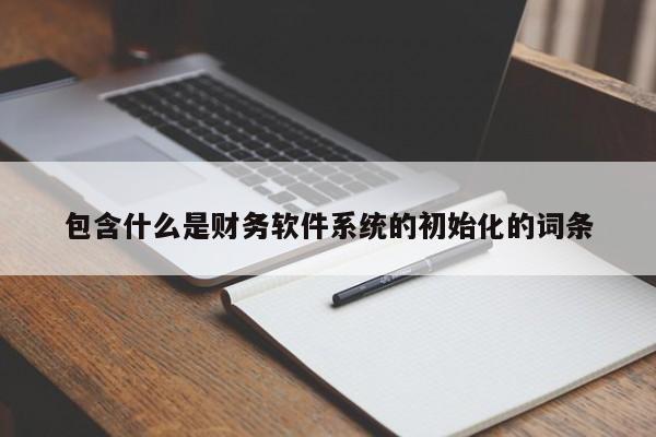 包含什么是财务软件系统的初始化的词条