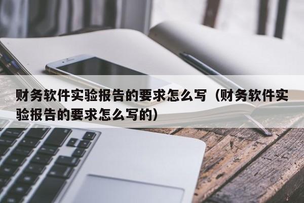 财务软件实验报告的要求怎么写(财务软件实验报告的要求怎么写的)