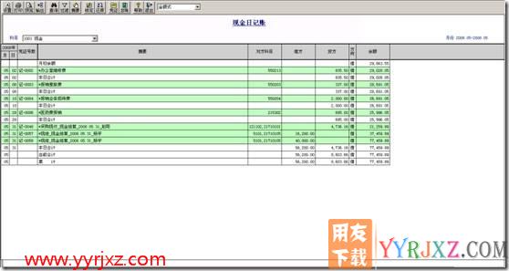 如何查询现金或银行存款日记账？